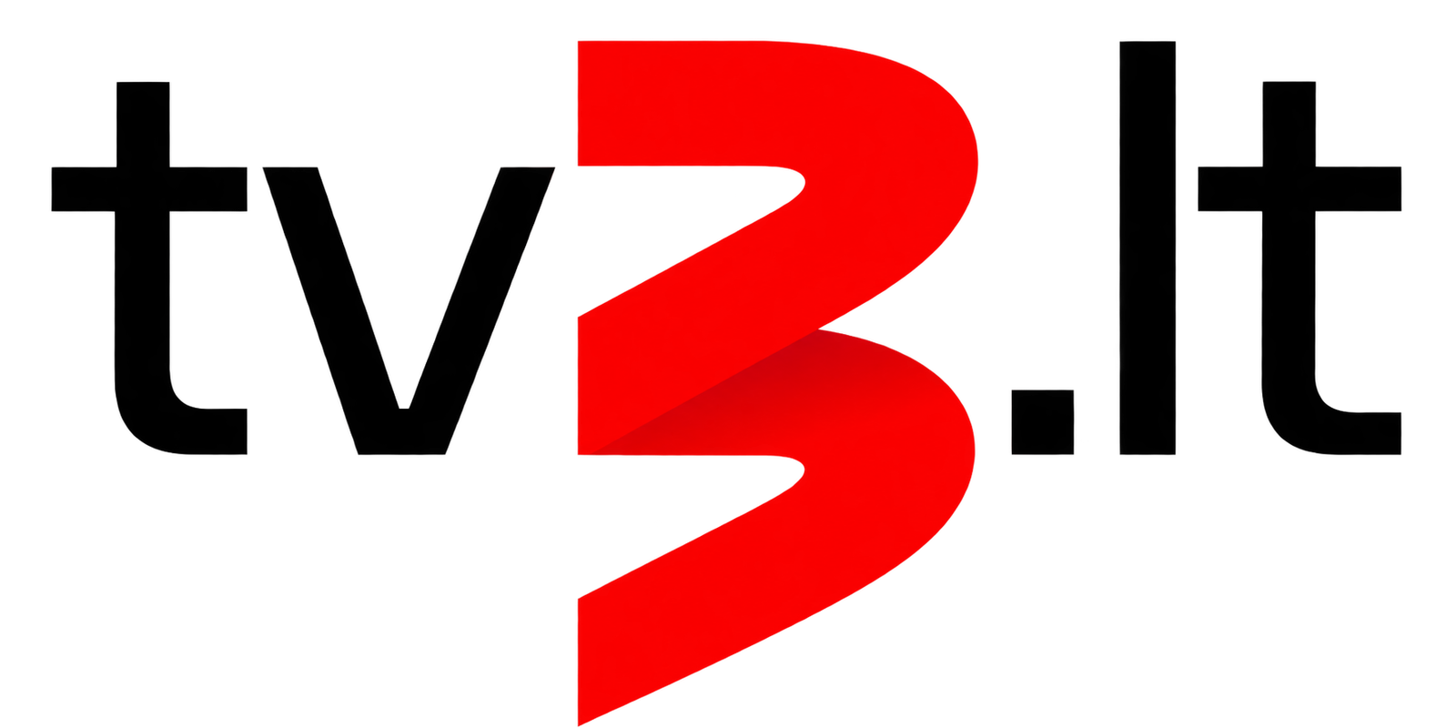 tv3.lt Red Ribbon Logo